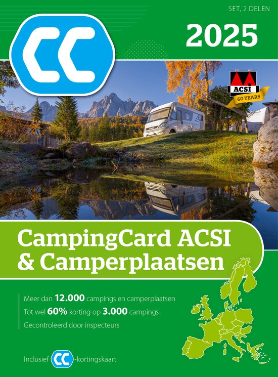 ACSI Camping Card & Camperplaatsen 2025