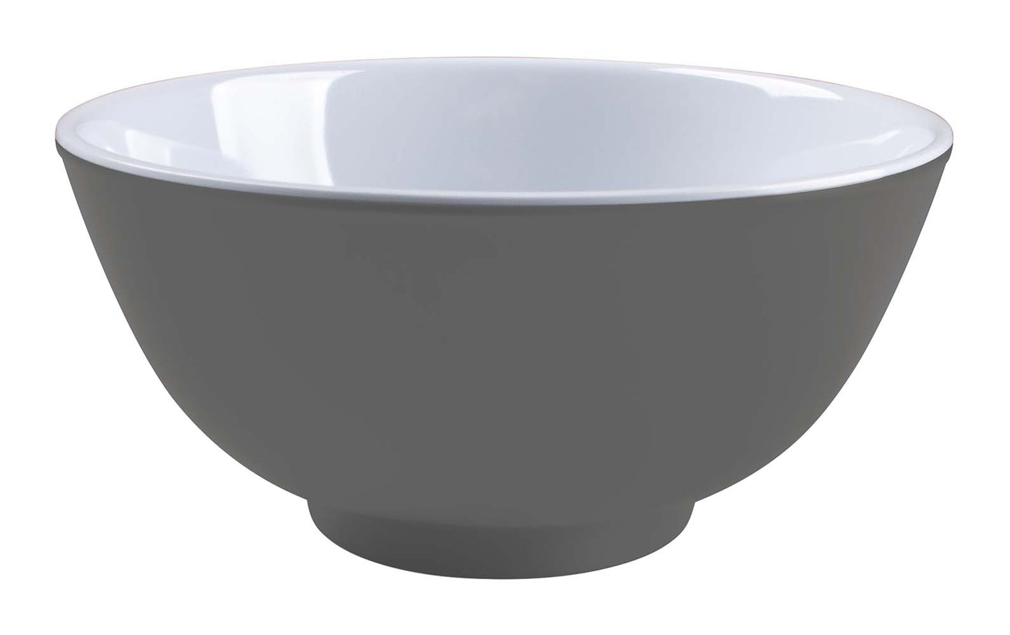 Bo-Camp - Kom - Rond - 100% Melamine - Two-tone - Grijs